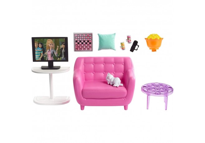 Set Barbie by Mattel Estate Mobila sufragerie cu accesorii FXG36