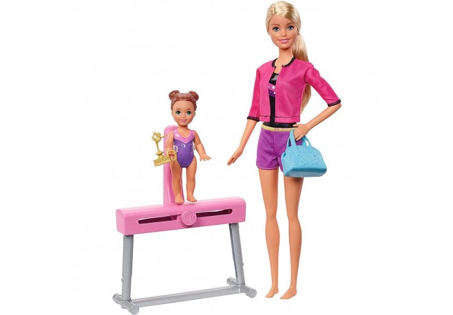 Set Barbie by Mattel I can be Sport 2 papusi cu accesorii FXP39