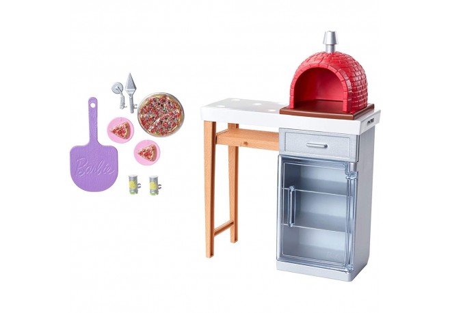 Set Barbie by Mattel Pizzerie cu accesorii