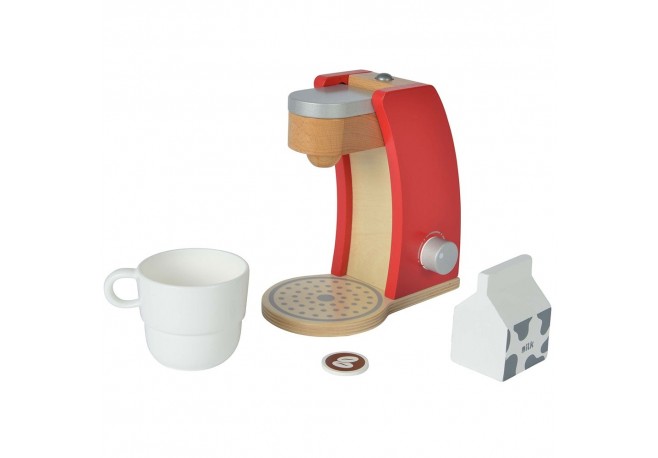 Jucarie din lemn Eichhorn Coffee Machine