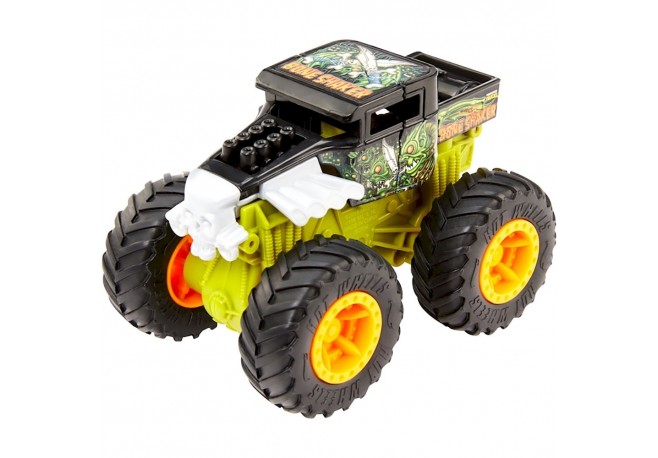 Masina Hot Wheels by Mattel Monster Trucks Bone Shaker
