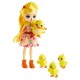 Set Enchantimals by Mattel Dinah Duck With Slosh And Family Papusa cu 4 figurine