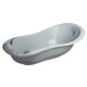 Cadita de baie bebe cu termometru MyKids Bears Gri 100 cm