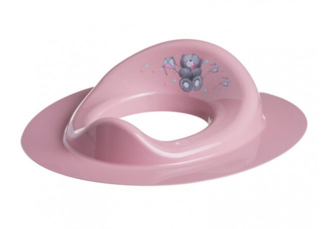 Reductor wc toaleta copii MyKids Bears Dirty Pink