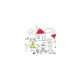 Reductor wc copii MyKids Family Alb-Rosu antialunecare
