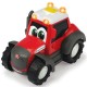 Tractor Dickie Toys Happy Ferguson Animal Trailer cu remorca si figurina cal