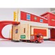 Pista de masini Dickie Toys Fireman Sam Fire Rescue Center cu elicopter si accesorii