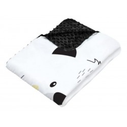 Paturica cu perna Minky Klups Teddy Bear K084