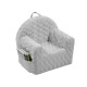 Fotoliu Copii Klups Velvet Gri V102