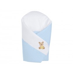 Patura de infasat Klups Teddy Blue K070