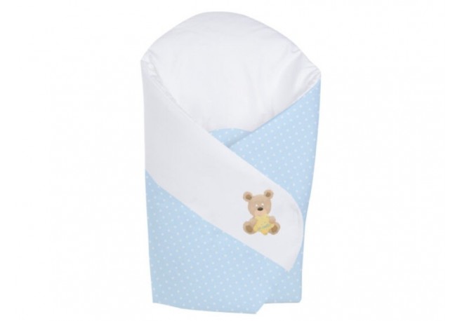 Patura de infasat Klups Teddy Blue K070