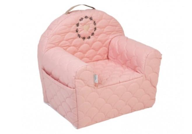 Fotoliu Copii Klups Nature & Love Rose N001