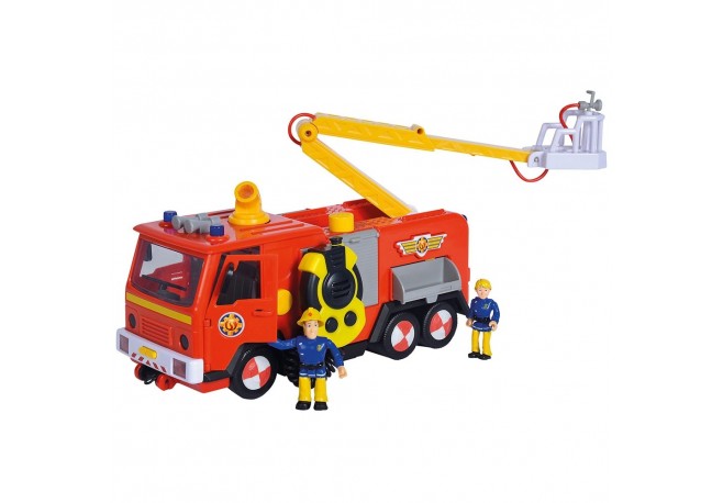 Masina de pompieri Simba Fireman Sam Mega Deluxe Jupiter cu 2 figurine si accesorii