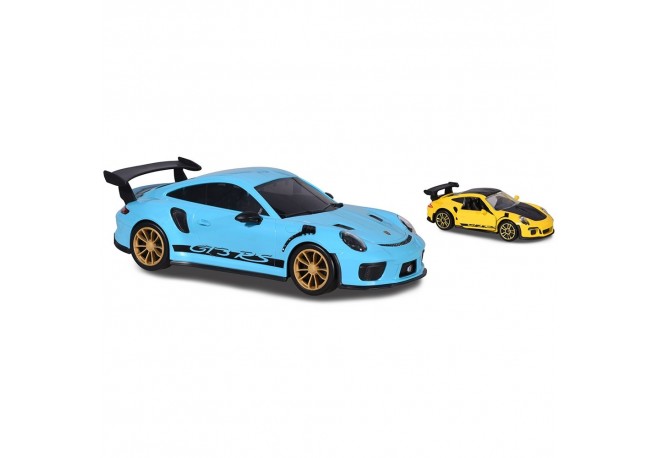 Masina Majorette Porsche 911 GT3 RS Carry Case cu masina Porsche 911 GT RS