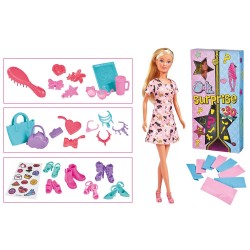 Papusa Simba Steffi Love Surprise 29 cm cu accesorii