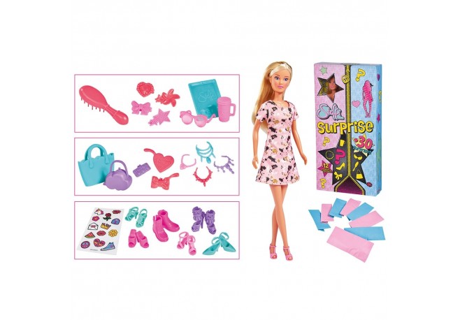 Papusa Simba Steffi Love Surprise 29 cm cu accesorii