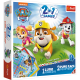 Joc Trefl Paw Patrol Patrula Catelusilor 2 in 1 Ludo si Cursa