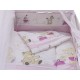 Lenjerie MyKids Teddy Play Pink M2 7 Piese 120x60 cm