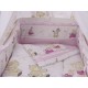 Lenjerie MyKids Teddy Play Pink M2 5+1 Piese M2 120x60 cm
