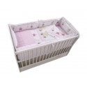 Lenjerie MyKids Teddy Play Pink M2 4+1 Piese 140x70