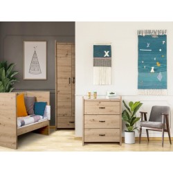 Mobilier Camera Copii Si Bebelusi KLUPS AMELIA Oak