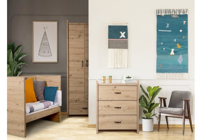 Mobilier Camera Copii Si Bebelusi KLUPS AMELIA Oak