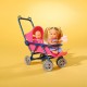 Papusa Simba Steffi Love 29 cm Baby World in bluza cu buline cu 2 copii 1 bebelus si accesorii