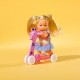 Papusa Simba Steffi Love 29 cm Baby World in bluza cu buline cu 2 copii 1 bebelus si accesorii