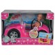 Masina Simba Steffi Love Beach Car cu papusa 29 cm