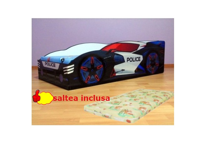 Pat masina police-saltea inclusa