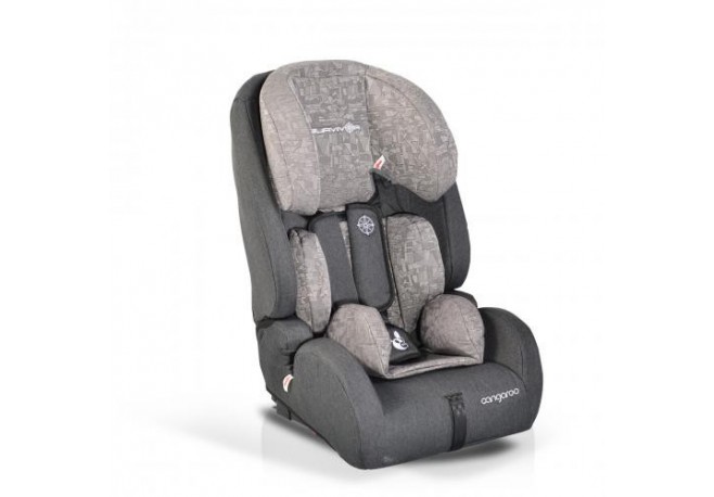 Scaun auto Cangaroo 9-36 kg Survivor Shapes cu isofix