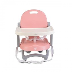 Scaun de masa inaltator copii Cangaroo Papaya Pink
