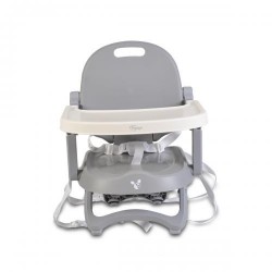 Scaun de masa inaltator copii Cangaroo Papaya Grey