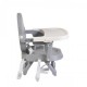 Scaun de masa inaltator copii Cangaroo Papaya Grey