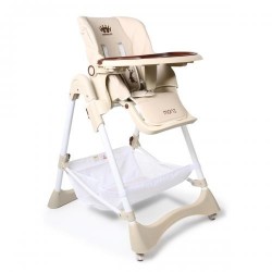 Scaun de masa copii Cangaroo Chocolate Beige