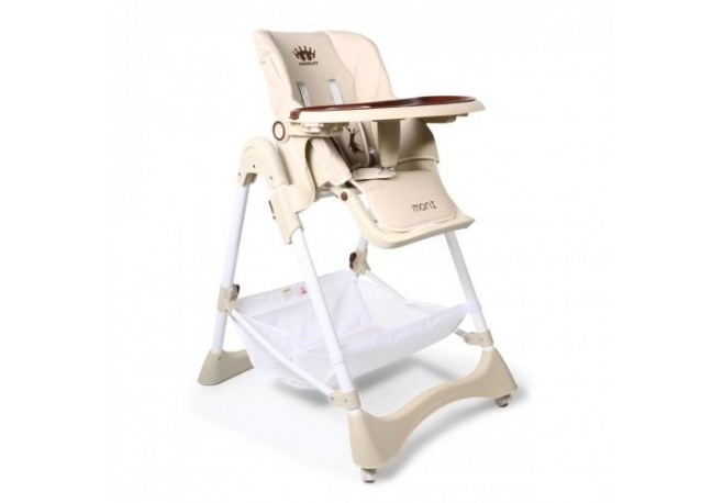 Scaun de masa copii Cangaroo Chocolate Beige