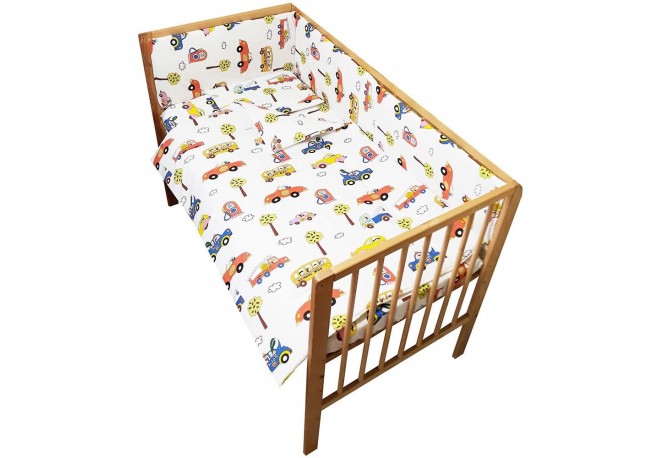 Lenjerie patut Hubners Trafic 4 piese multicolor