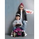 Masinuta de impins Big Bobby Car Neo aubergine