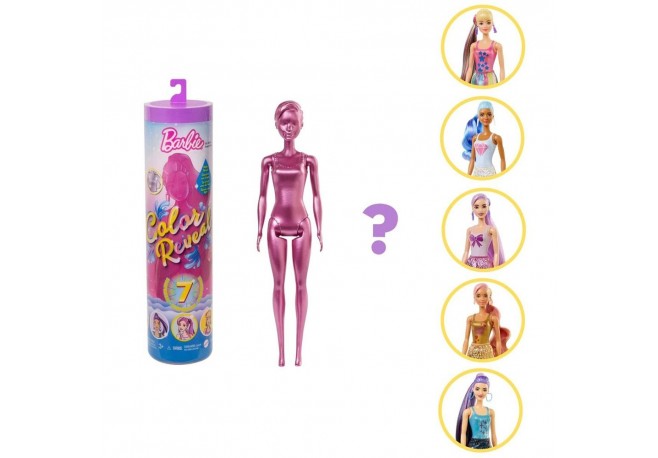 Papusa Barbie by Mattel Color Reveal
