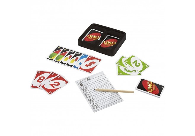Carti de joc Mattel Games Uno Deluxe