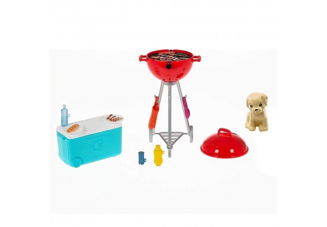 Set Barbie by Mattel Mobilier cu accesorii GRG76