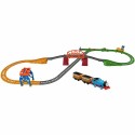 Set Fisher Price by Mattel Thomas and Friends 3 in 1 cu sina vagoane si locomotiva motorizata