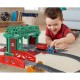 Set Fisher Price by Mattel Thomas and Friends Knapford Station cu sina vagon si locomotiva