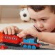 Set Fisher Price by Mattel Thomas and Friends Knapford Station cu sina vagon si locomotiva