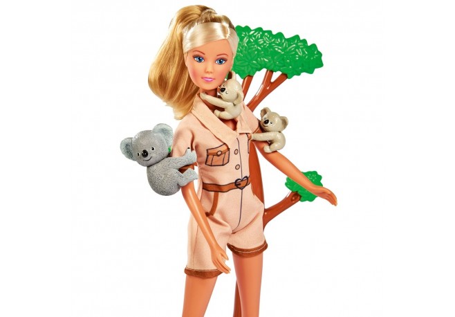 Papusa Simba Steffi Love Koala 29 cm cu figurine si accesorii