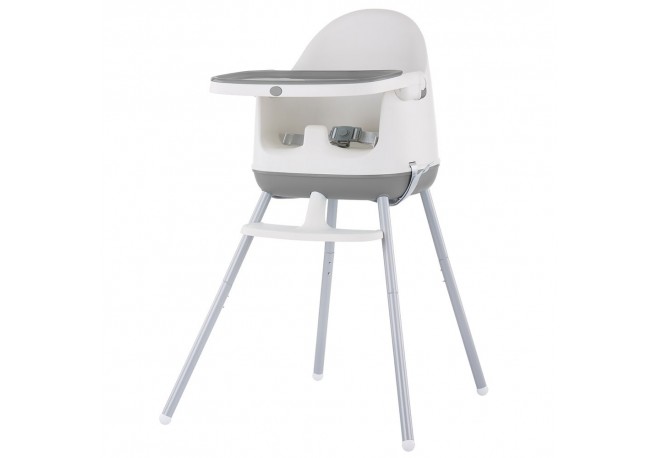 Scaun de masa Chipolino Pudding 3 in 1 grey