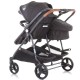 Carucior gemeni Chipolino Duo Smart 2 in 1 blue pink
