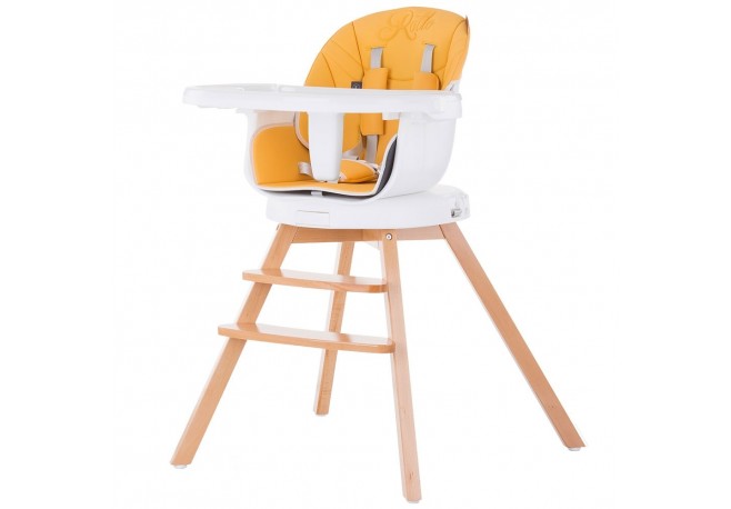 Scaun de masa cu sezut rotativ Chipolino Rotto 3 in 1 melon