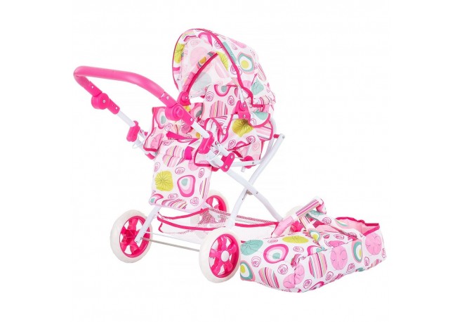 Carucior pentru papusi Chipolino Nelly white