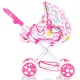 Carucior pentru papusi Chipolino Nelly white